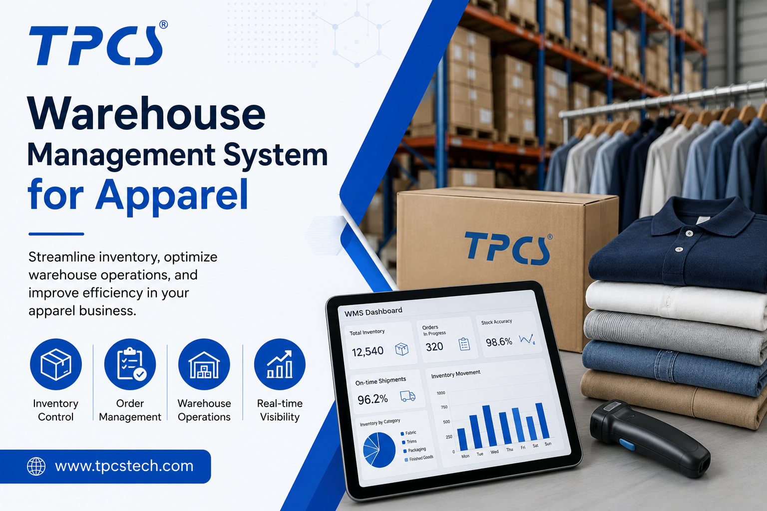 Warehouse Management System for Apparel