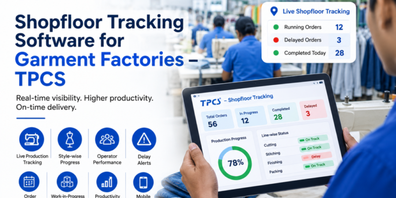 Shopfloor Tracking Software for Garment Factories – TPCS