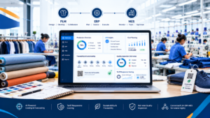 AI-powered apparel manufacturing software for costing, demand planning, and production management