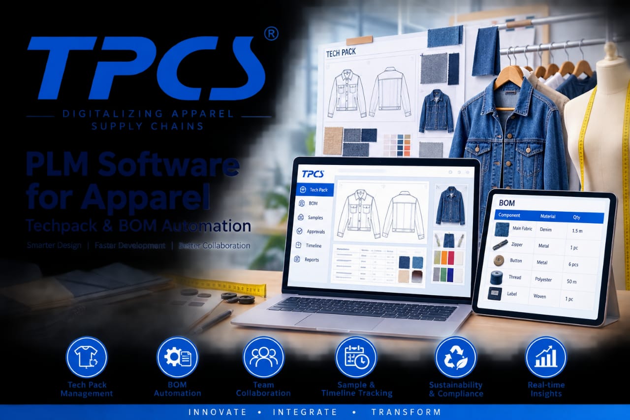 PLM Software for Apparel – Tech Pack and BOM Automation – TPCS