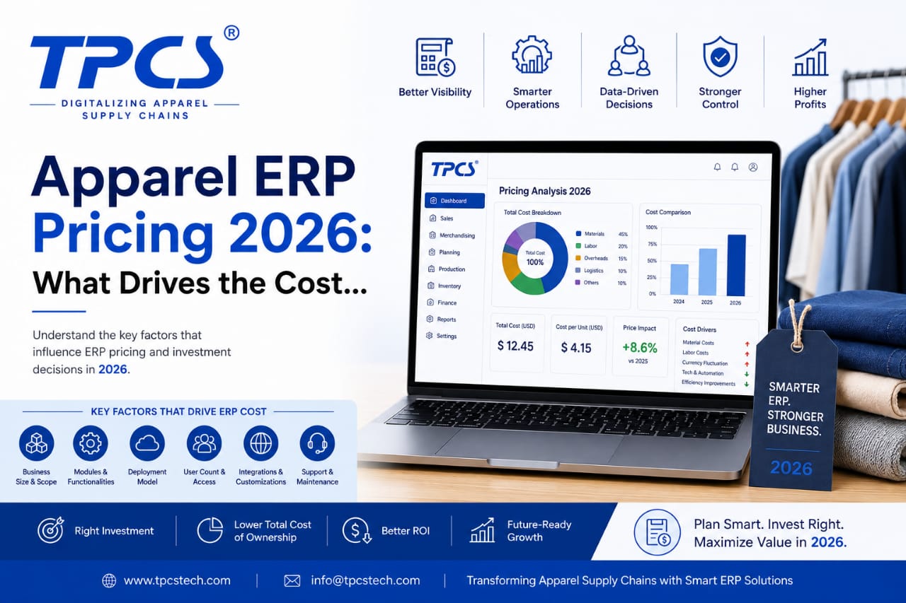 Apparel ERP Pricing 2026 – Complete Cost Guide