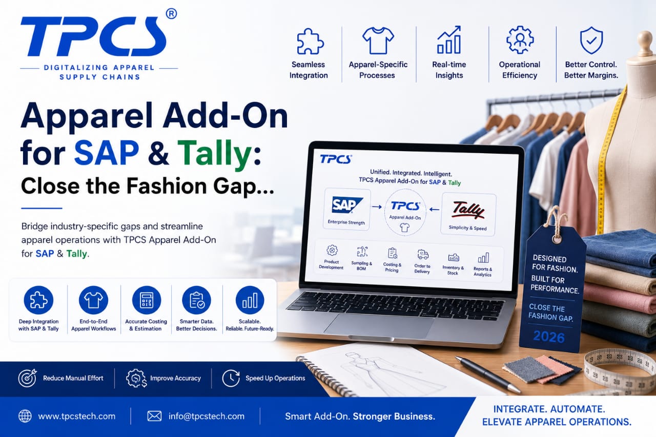Apparel Add-On for SAP & Tally: Close the Fashion Gap
