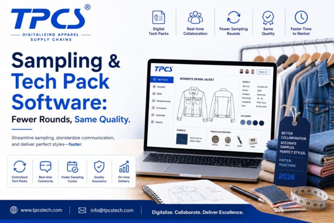 Sampling Management Software for Fashion
