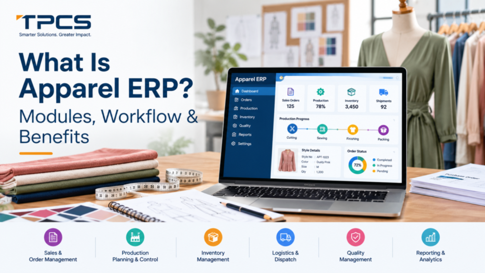 What is apparel ERP? Modules, workflow and how it helps garment manufacturers