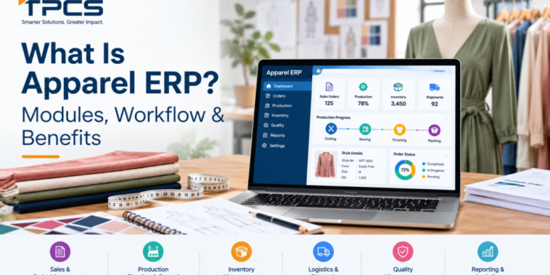 What is apparel ERP – ERP modules, workflow and benefits for garment manufacturers