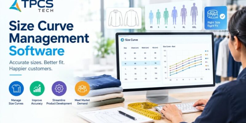 Size curve management software for apparel sizing, size ratio planning, and garment production management